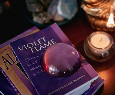 Orgone Violet Flame Stellar Dome